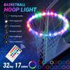 GOSLMYY LED Basketball Hoop Light, RGB Remote Control Basketball Rim Lights Accessories, Waterproof Super Bright LED Light to Play Outdoor at Night Training for Outdoor Gifts view 2