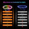 GOSLMYY LED Basketball Hoop Light, RGB Remote Control Basketball Rim Lights Accessories, Waterproof Super Bright LED Light to Play Outdoor at Night Training for Outdoor Gifts view 3