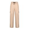 Mens Heavyweight Fleece Cargo Sweatpants Joggers Baggy Elastic Waist Drawstring Workout Pants with Pockets Winter view 2