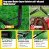 FITPARNER Kids Soccer Goal for Backyard Set - 2 Set of 5X3.6 ft (YellowBlack) view 4