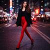 YOGAPRO Women's 80 Den Soft Semi Opaque Tights, Women's Pantyhose High Twist Yarn Tights view 3