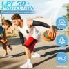 4 Pairs Sun Protection Sleeves to Cover Arms and 4 Pack Neck Gaiter Breathable Bandana Mask for Outdoor Protection view 2