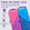 Clostnature Sleeping Bag for Adults and Kids - Lightweight Camping Sleeping Bag for Girls, Boys, Youths, Ultralight Backpacking Sleeping Bags for Cold Weather - Compression Sack Included(Left Zipper) view 4
