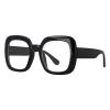 HYffUUOP Eyewear Oversized Eyewear Frames Square Eyeglass Frames with Clear Lenses Glasses Frames Eyeglasses view 1