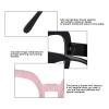 HYffUUOP Eyewear Oversized Eyewear Frames Square Eyeglass Frames with Clear Lenses Glasses Frames Eyeglasses view 3