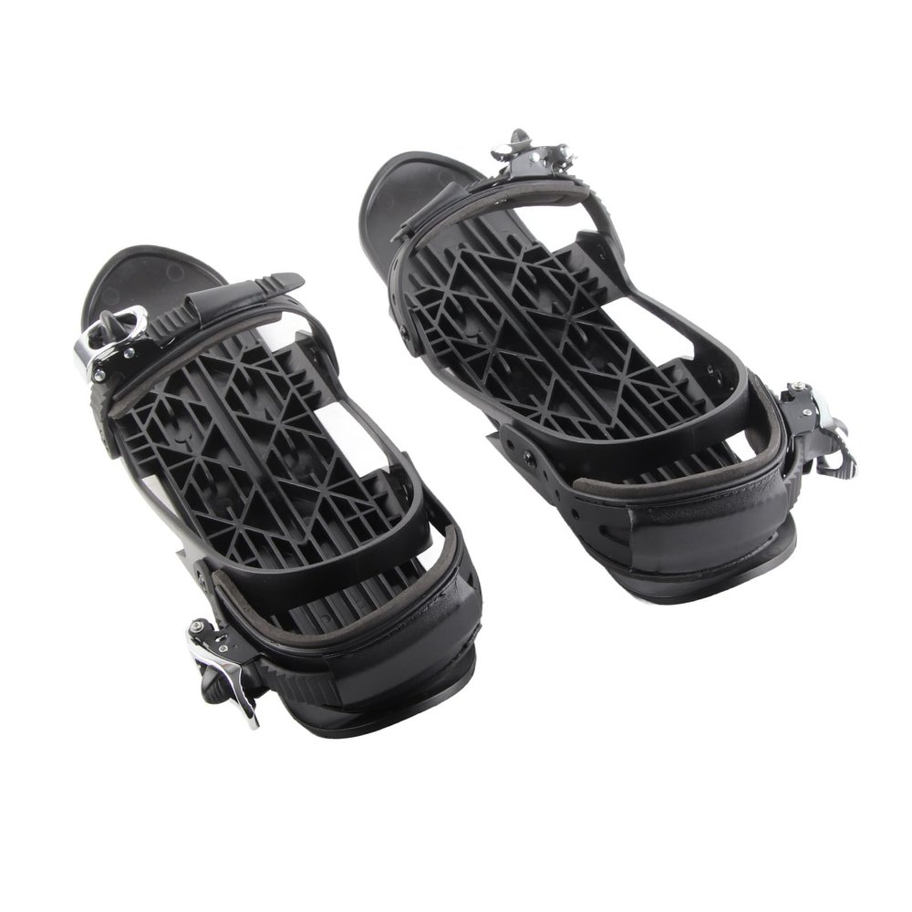 Milltrip Snow Skateboard Shoe, Mini Ski Skates Short Snow Skateboard Shoe Snowblades Bindings for Winter Outdoor Sports