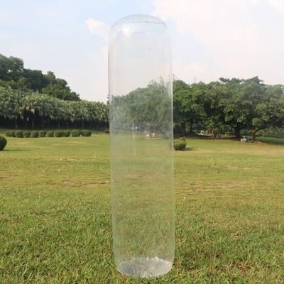 XHHBS Inflatable Travel Pillow - Blow Up Pillar Transparent Camping Pillow - Clear Cushion Water Resistant - D30xH120CM