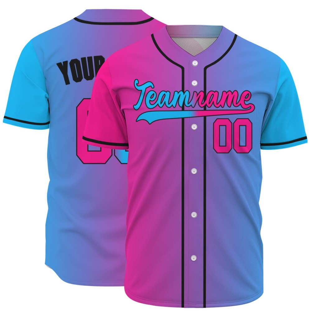 Custom Baseball Jersey Personalized Button Down Baseball Shirts Name Number for Men Women Kids