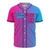 Custom Baseball Jersey Personalized Button Down Baseball Shirts Name Number for Men Women Kids view 2