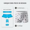 Child Boy Undwear Cotton Boxer Briefs Breathable Kids Animal Car Children Underpants Soft 8 Packs For 4-14 Kids (US, Digital, 3, Regular, Navigation Space) view 2