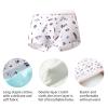 Child Boy Undwear Cotton Boxer Briefs Breathable Kids Animal Car Children Underpants Soft 8 Packs For 4-14 Kids (US, Digital, 3, Regular, Navigation Space) view 3