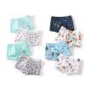 Child Boy Undwear Cotton Boxer Briefs Breathable Kids Animal Car Children Underpants Soft 8 Packs For 4-14 Kids (US, Digital, 3, Regular, Navigation Space) view 4