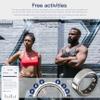 2025 Smart Ring for Women Men, Sleep Tracker Ring, Fitness Smart Ring, Activity Tracker,Sleep Monitor, Stress/Heart Rate/Women's Calories Steps Tracking-No APP Subscription (Black, #11-64.6mm/2.54") view 3