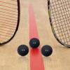 kowaku 3Pcs Double Yellow Dot Squash Balls Practice Slow Speed Portable Men Women 39mm Training Balls for Games Club view 4