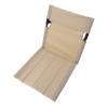 Diydeg Camping Chairs for Adults, Folding Beach Chair Back Support Cushion, Folding Chair with Backrest, Backpacking Chair for Outdoor Camp Hiking Backpack Beach Travel (Khaki) view 1