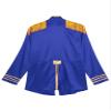 LiiYii Womens SGT Sergeant Pepper Budget Jacket Hippy Medieval Shiny Satin Jackets Halloween Cosplay Costume Royal Blue Medium view 4