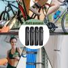 4 PCS Bike Rack Straps Bike Wheel Straps, Adjustable Bike Straps for Rack with Durability Hook Bike Car Rack Accessories, Keep The Bicycle Wheel from Spinning for Transportation and Storage view 4