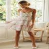 TEOPTKY 2024 New Women's Summer Printed Suspender Mini Dress,Summer Floral Mini Dress,Women's Boho Floral Mini Dress (Style C,Large) view 2
