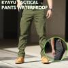 Kyayu Tactical Pants Waterproof,Men's Gotosleeps Pants,Outdoor Military Combat Lightweight Cargo Trousers (Camouflage A,4XL) view 2