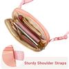 Aganmi Teen Girl Gifts Trendy Stuff Preppy Initial Travel Fanny Pack for Teenage Girls Cute Belt Bag Crossbody Bags Dorm Room Bedroom Essentials Trip Gifts Birthday Gifts for Teen Girls Pink T view 3