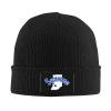 CHENYONAS Indiana State Winter Unisex Beanie Warm Thick Knitted Hat Soft Stretch Skull Hat Black view 2
