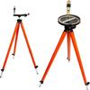 Generic Prismatic Compass with Adjustable Tripod Stand and Box 125 mm 5"" Surveying Instrument Tool, As Shown In Image view 1