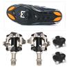 Cycling Road Self Locking Pedals and Pedals Adapter Parts, Includes Accessories for Installation, Quality Aluminum and Molybdenum view 2