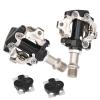 Cycling Road Self Locking Pedals and Pedals Adapter Parts, Includes Accessories for Installation, Quality Aluminum and Molybdenum view 3