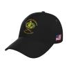 3rd Armored Cavalry Regiment Curved Brim Baseball Hat Sandwich Hat with Buckle Casual Mesh Hat Black view 1
