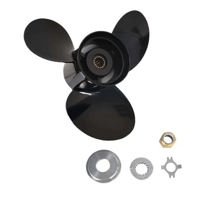 WINGOGO 48-832832A45 14.25 X 21 Pitch 3 Blade 15 Spline Tooth Boat Propeller Replacement for Mercury Black Max Outboard 135-300 HP MerCruise Stern Drive Alpha Bravo Aluminum Prop with Hub Kit