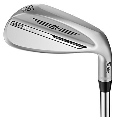Titleist Left Handed Vokey SM10 Tour Chrome M Grind 56* Sand Wedge 56-8 Steel True Temper Dynamic Gold S200