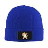 CHENYONAS Dabbing Doge Shiba Inu Winter Unisex Beanie Warm Thick Knitted Hat Soft Stretch Skull Hat Blue view 2