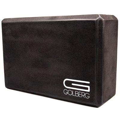 Golberg Foam Yoga Block For Fitness, High Intensity Support and Improving Strength or Flexibility Pink/Green/Dark Green/Purple/Blue 1/2/4 Pack
