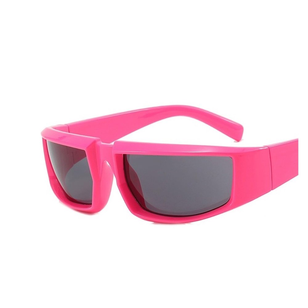 Cycling Sports Men And Women Fashion Punk Sunglasses(Pink)