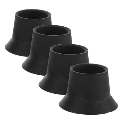 KOMBIUDA 4pcs Non-Slip Trampoline Foot Pads Leg Covers for Enhanced Stability Wear-Resistant and Mute Replacement Accessories Easy to Install for Outdoor Fun