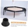 KOMBIUDA 4pcs Non-Slip Trampoline Foot Pads Leg Covers for Enhanced Stability Wear-Resistant and Mute Replacement Accessories Easy to Install for Outdoor Fun view 4