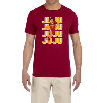 Red Juju Watkins Text Pic T-Shirt Adult Medium