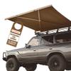 KAMMOK CROSSWING: Car Awning | Three-Second Deployment | No Supports Required | All-Weather Durability | Adjustable Coverage | Desert Tan 5 ft (Tan, 7 ft) view 1