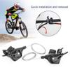 Speed Shift, 1 Pair Triple Speed Gear Shift Derailleur Left and Right Shifter Mountain Biking Parts Accessories (3*7 Speed) view 2
