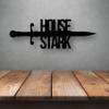 Custom Metal Sword Monogram Sword with Family House Name Custom Family Sword Metal Sword Medieval Sword 15 view 1