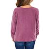 GNKVLER Girls' Tops, Tees & Blouses 7-8 Long Sleeve Casual Shirts Rose Red Size 8-9 view 2