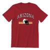 Arizona City Football Shirts Show Your Team Spirit with Short Sleeve Fan Shirt for Men T-Shirt, XL, Cardinal view 1