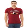 Arizona City Football Shirts Show Your Team Spirit with Short Sleeve Fan Shirt for Men T-Shirt, XL, Cardinal view 2