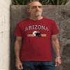 Arizona City Football Shirts Show Your Team Spirit with Short Sleeve Fan Shirt for Men T-Shirt, XL, Cardinal view 3