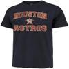 47 MLB Men's Union Arch Franklin Team Color Primary Logo Word Mark Short Sleeve T-Shirt - Houston Astros Navy Small view 1