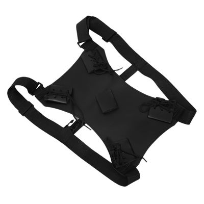 Leather Dual Sword Backpack Carry Case with Adjustable Straps for Cosplay Comfortable and Versatile Design for Stage Performances and Events
