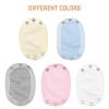 LALADEFIEE Cotton Baby Bodysuit Extenders 5 Pcs Khaki Snap Extenders for Jumpsuits Easy to Wear Remove view 4