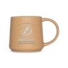 Rico Industries NHL Hockey Tampa Bay Lightning Sand 16oz Ceramic Taper Mug view 1
