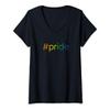 Womens Pride Support LGBTQIA V-Neck T-Shirt view 1