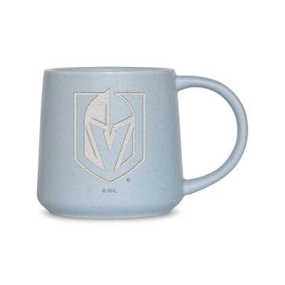 Rico Industries NHL Hockey Vegas Golden Knights Baby Blue 16oz Ceramic Taper Mug